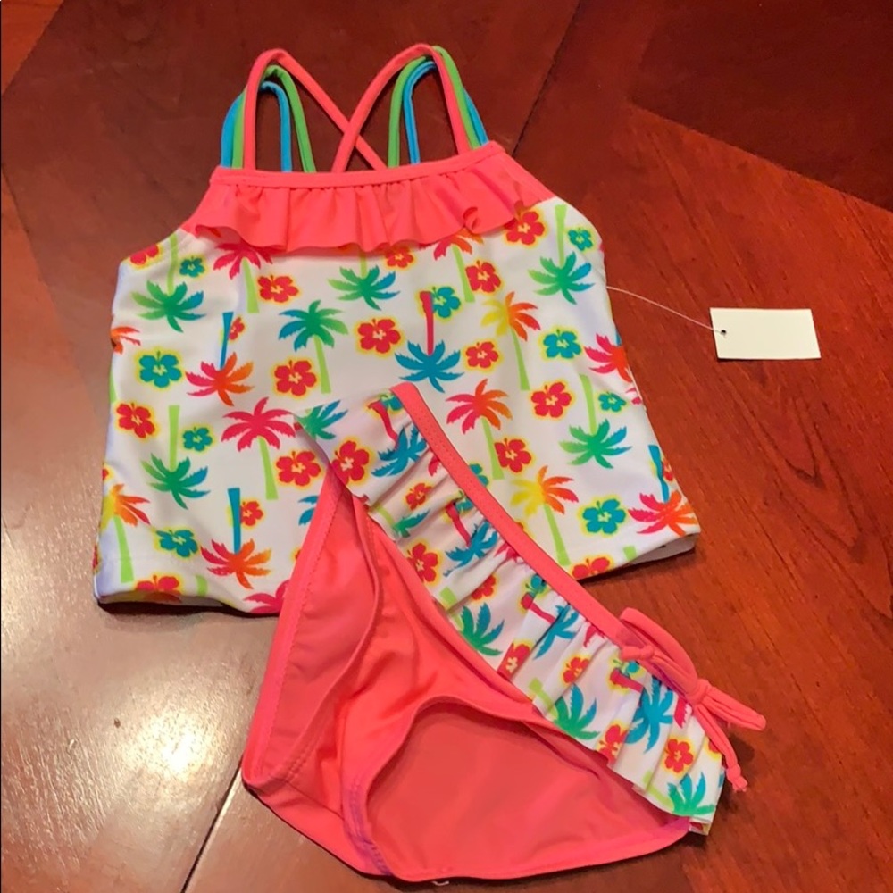 NWT Real Love toddler tankini- 24 months